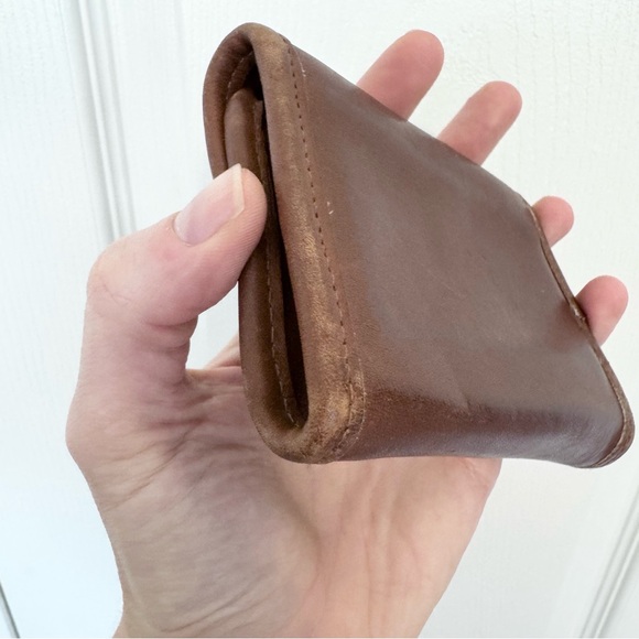 Coach Vintage Brown Leather Wallet & Key Case - Picture 7 of 16